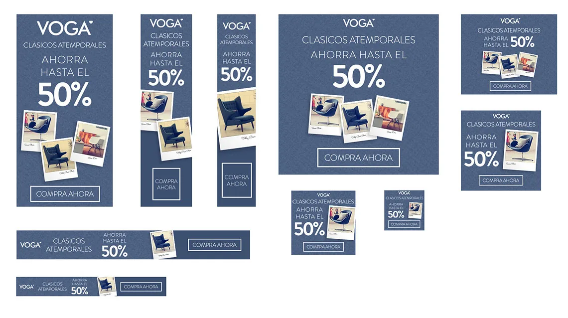 VOGA banners — the affiliate size set
